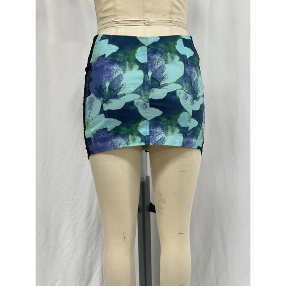 Miaou 'Corset' Blue Skirt Size S - Picture 3 of 5
